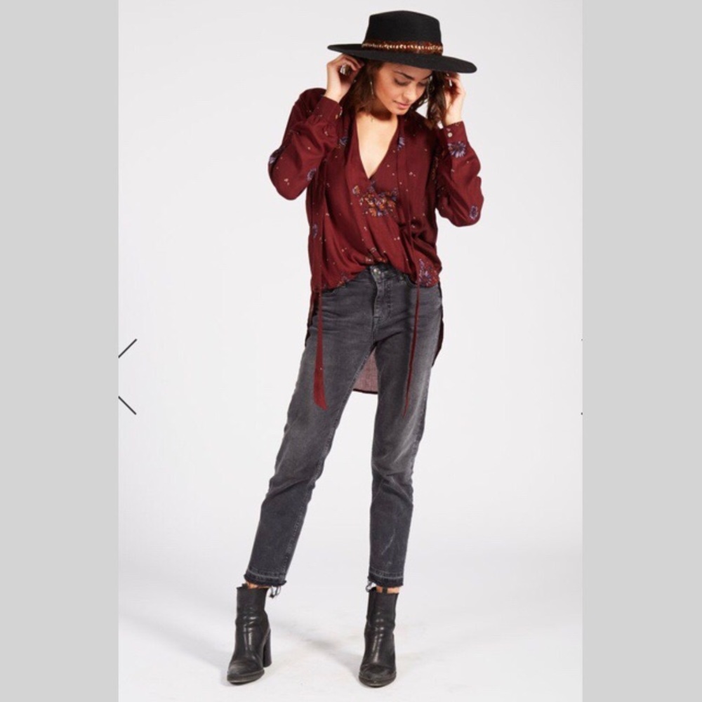 KNOT SISTERS JIMMY BLOUSE
